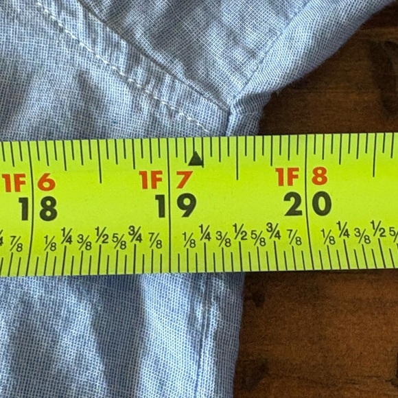 American Eagle Outfitters Button Down
Shirt Womens M Boyfriend Fit Blue - Picture 7 of 9